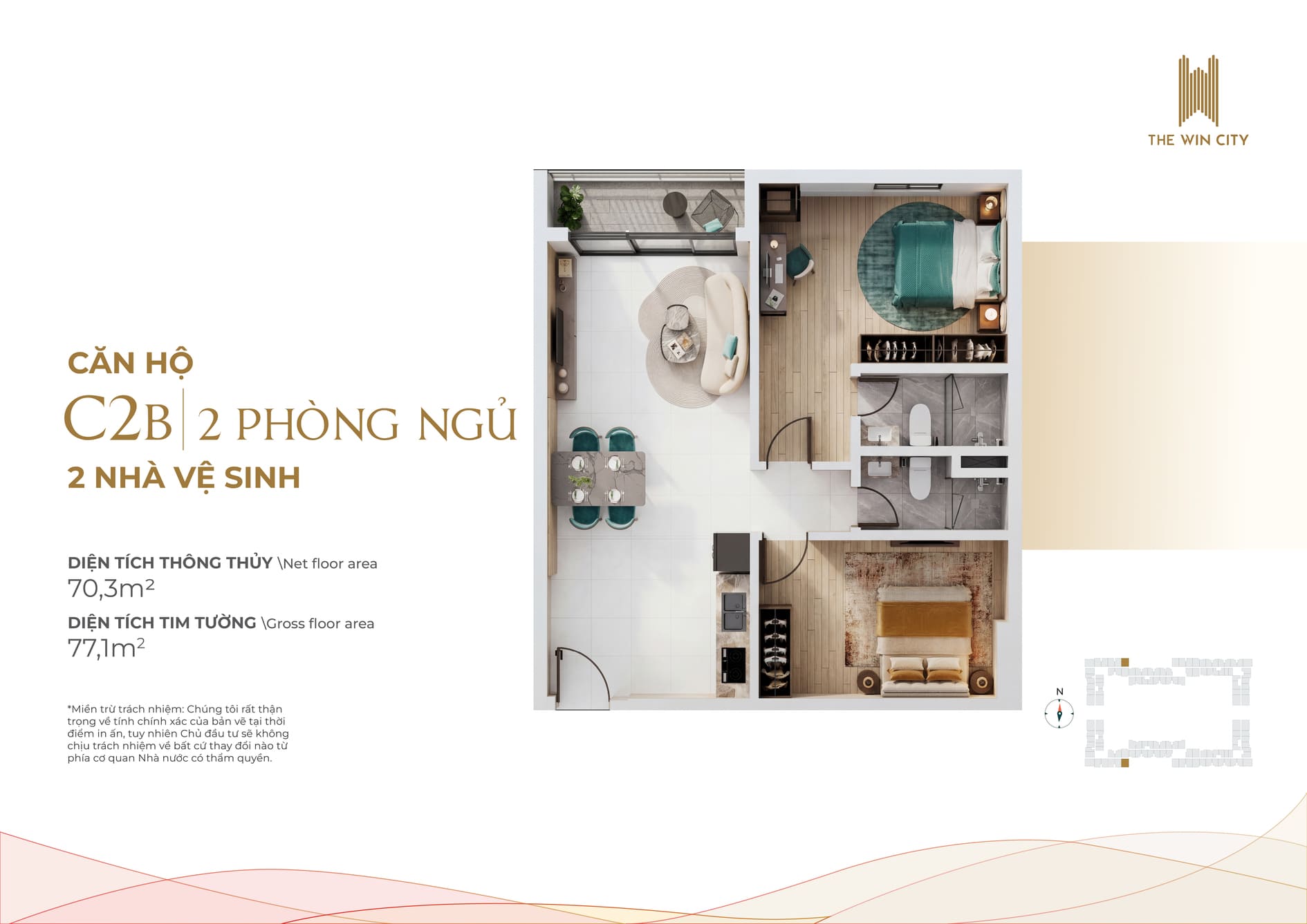 layout can ho C2b 2pn 2wc the win city