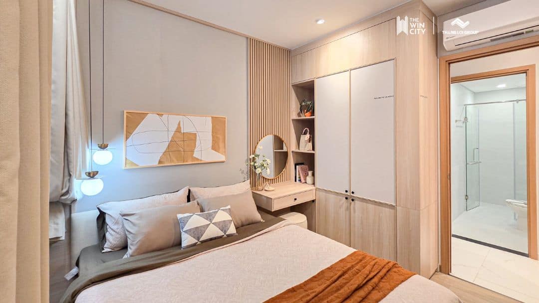 nha mau can ho 2 phong ngu the win city 